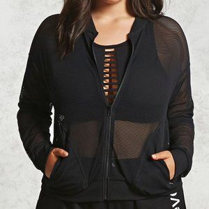 Forever21+ - Mesh Jacket